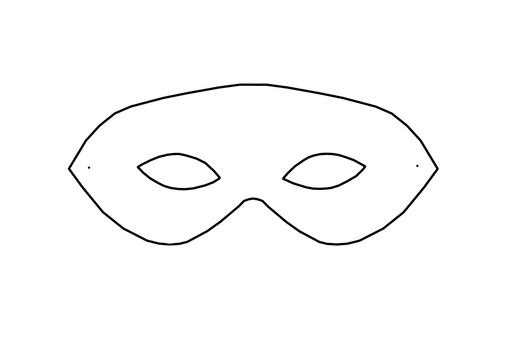 Ausmalbilder Masken - Malvorlagen